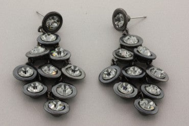 Hematite Chandelier Earrings